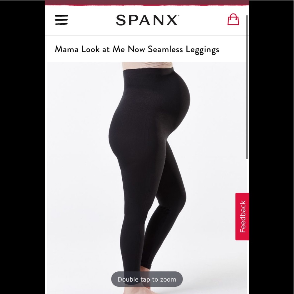 SPANX mama look at me now seamless leggings